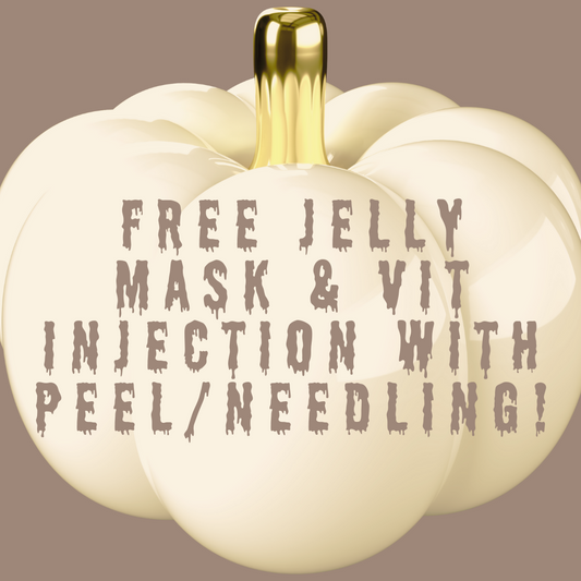 Chemical Peel/Microneedling + FREE Jelly Mask + Vitamin Injection
